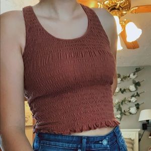 American Eagle cropped tank top